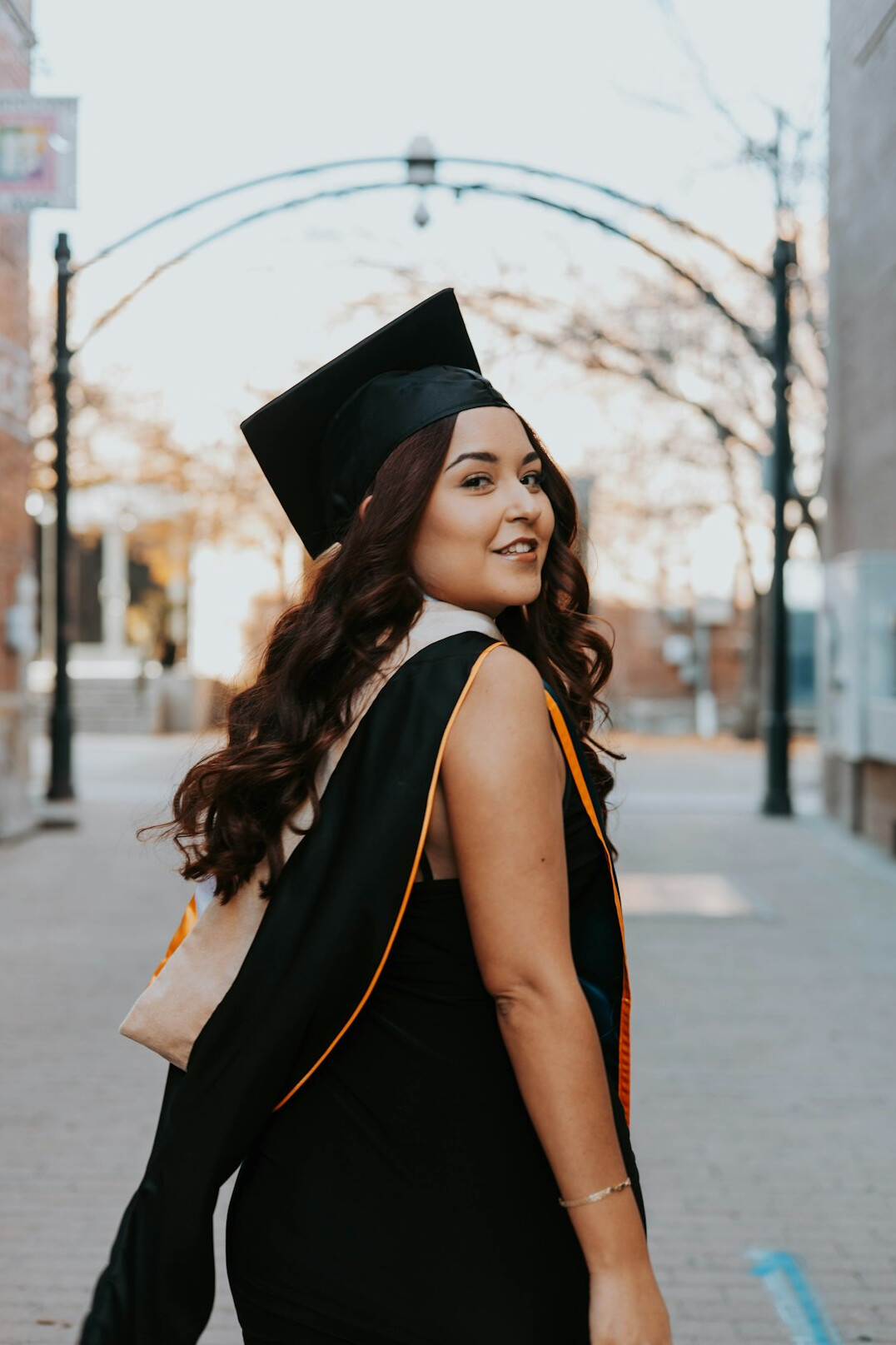 successful it graduate smiling